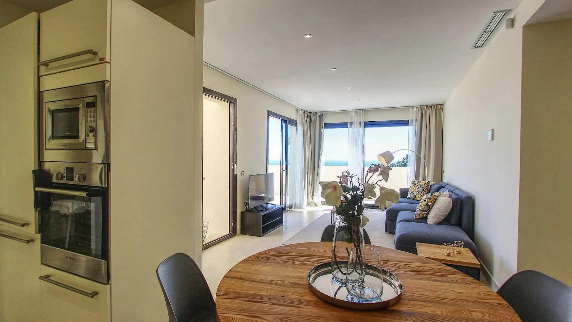 1090 Amazing Panorama Sea View Penthouse Large Terrace Heated Pool Gym Lejlighed Marbella Spanien